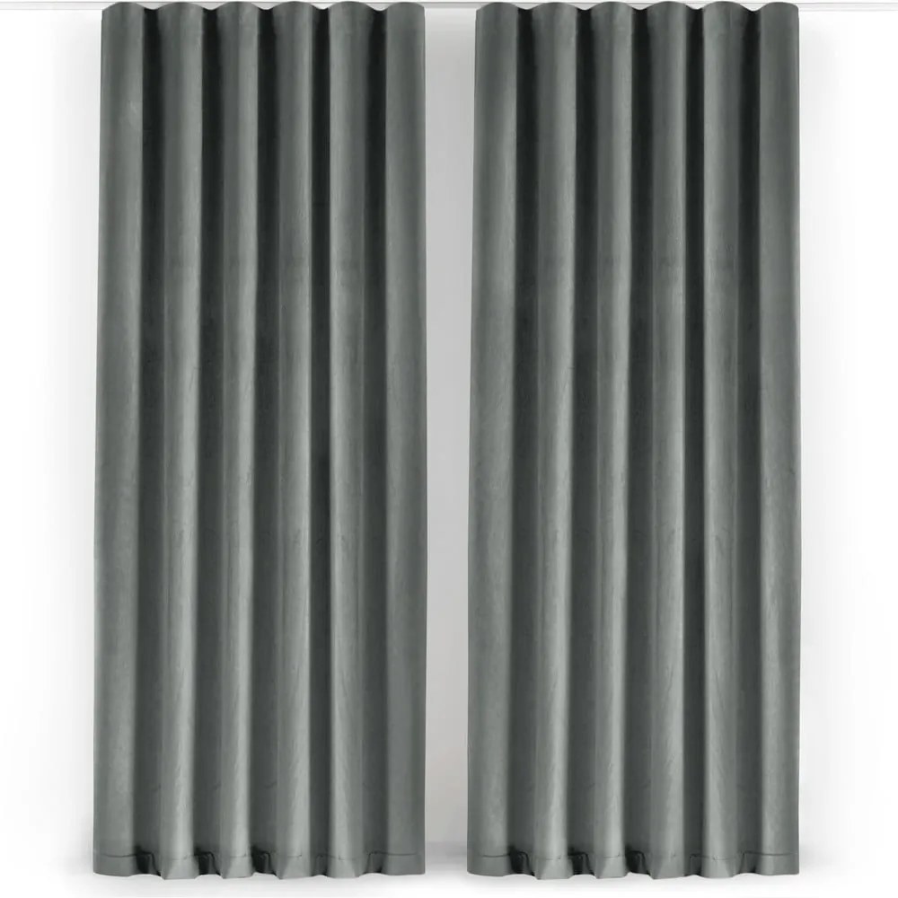 Сива затъмняваща завеса 140x250 cm Velto – Filumi