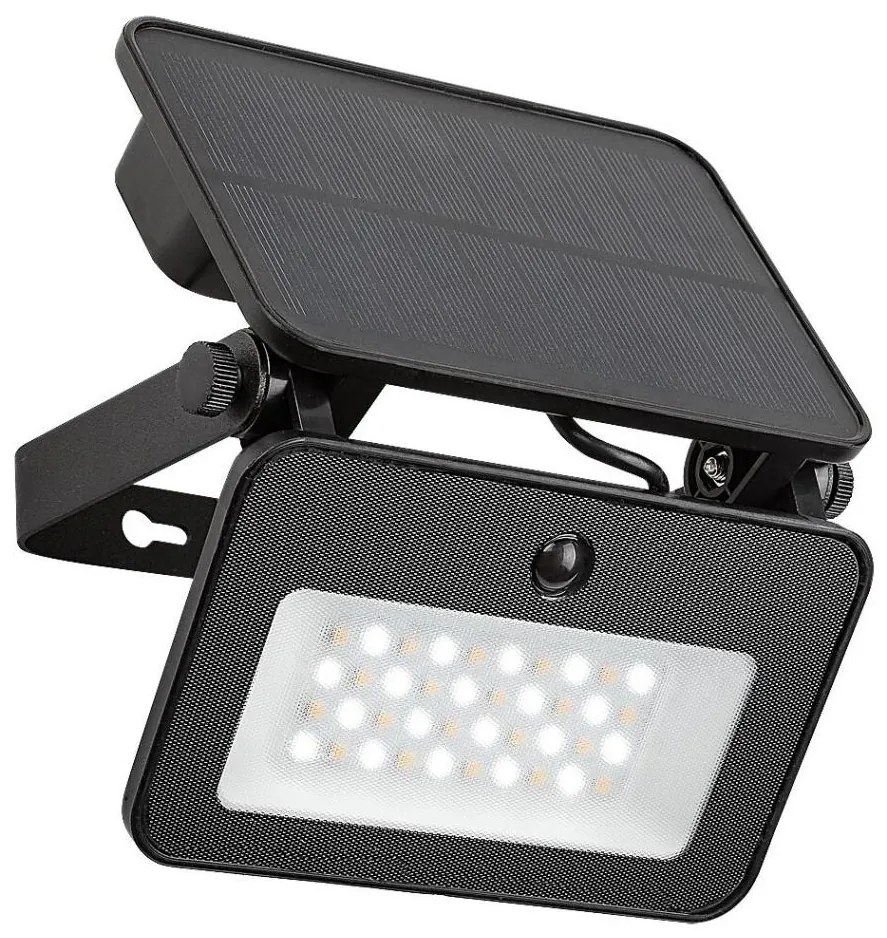 Rabalux 77159-LED соларен прожектор с LED сензор 6W/3,7V IP65