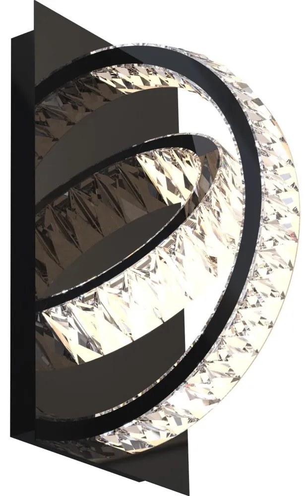 Zuma Line MX3274-2-3BCT-LED LED стенен лампион TULA 18W 230V 2700-6000K черен