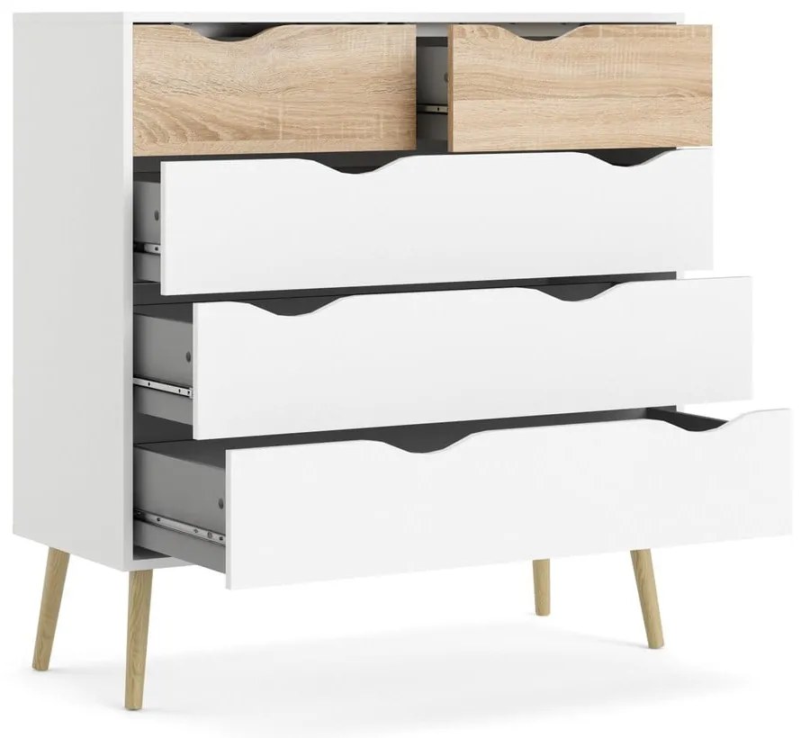 Бял скрин , 99 x 101 cm Oslo - Tvilum