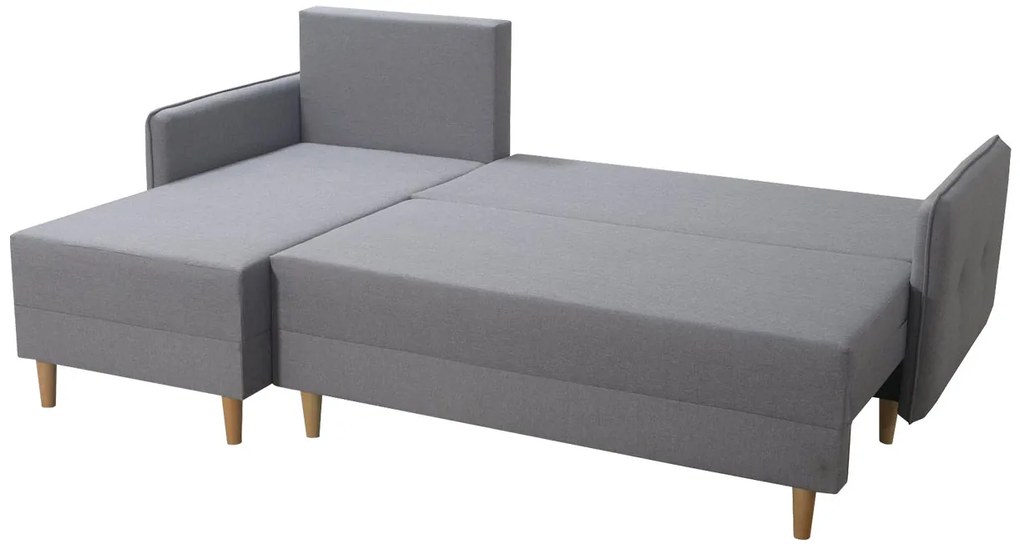 Ъглов диван Fern-Gray dark