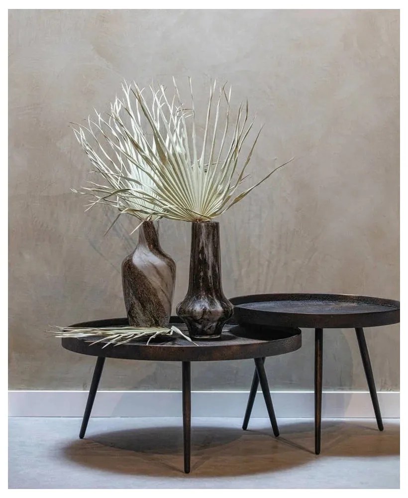 Черна кръгла масичка за кафе ø 58 cm Bounds – WOOOD