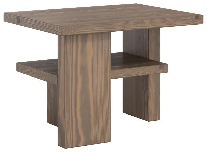 Странична масичка от масивен бор 34x45 cm Japan – Karup Design