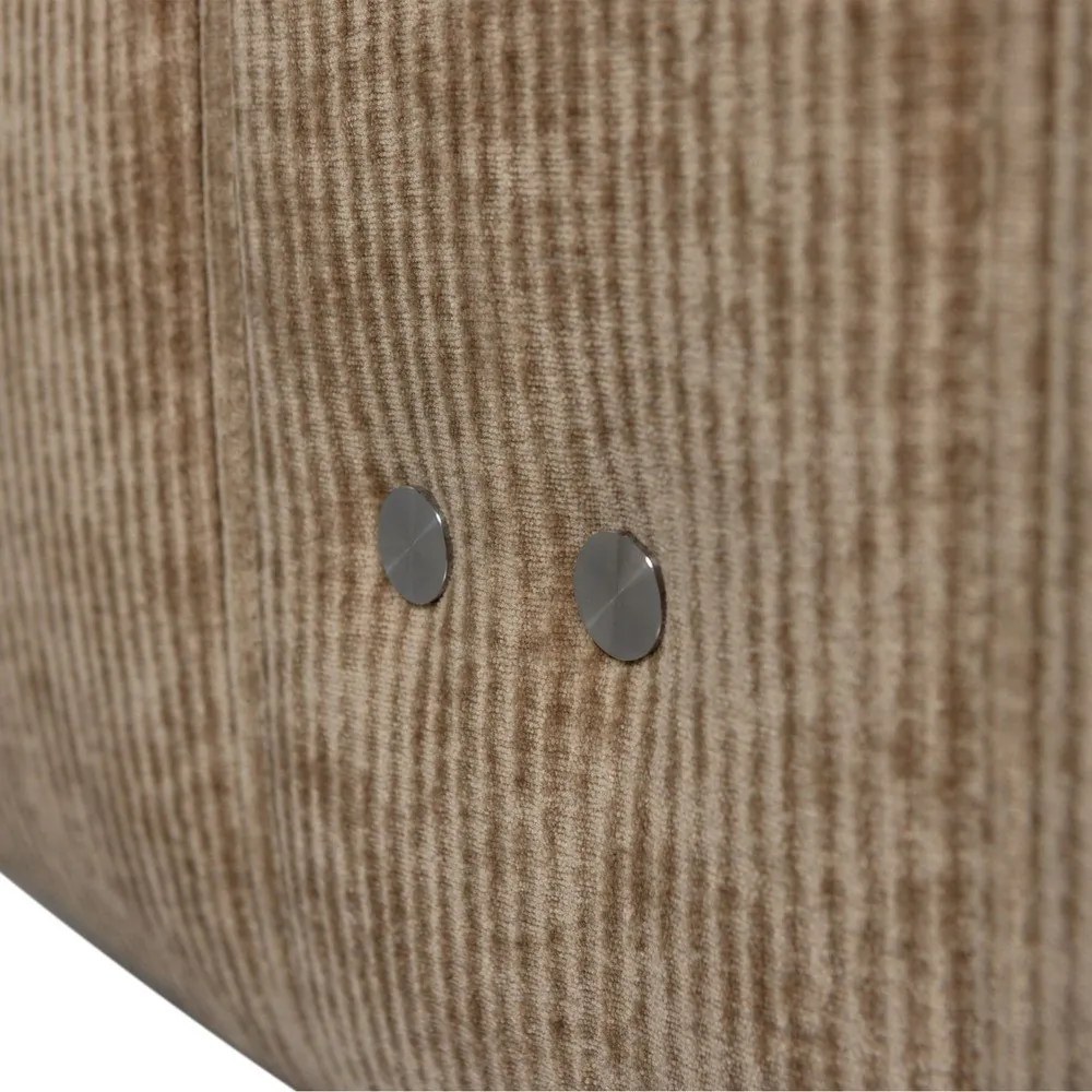 Светлокафяво кресло с регулируем наклон от рипсено кадифе Hein – WOOOD