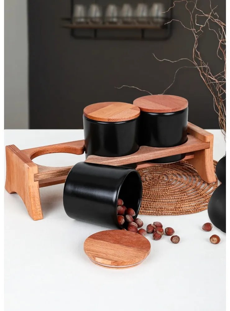 Комплект за подправки с поставка 3 бр. - Hermia