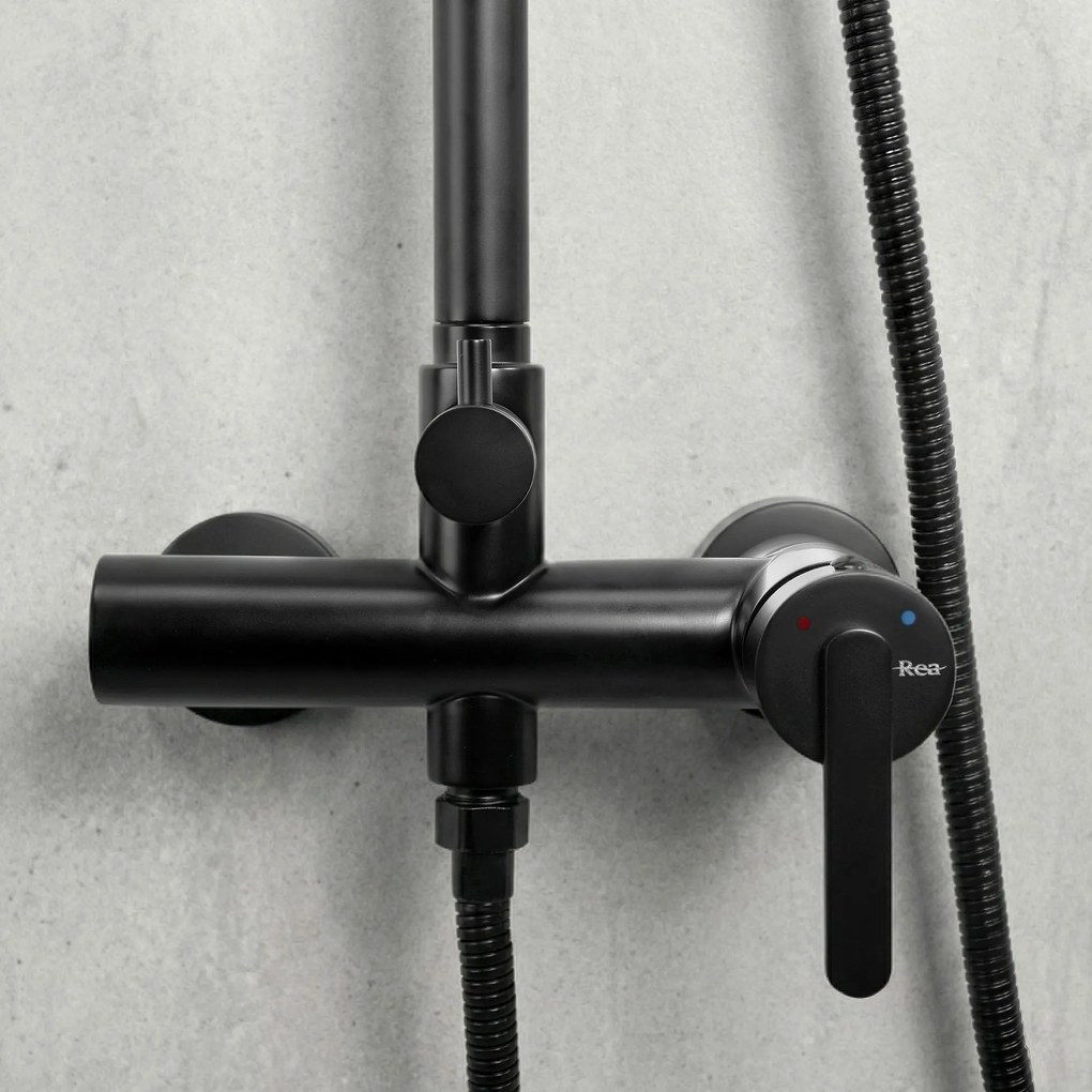 Комплект за душ Rea Ontario Black