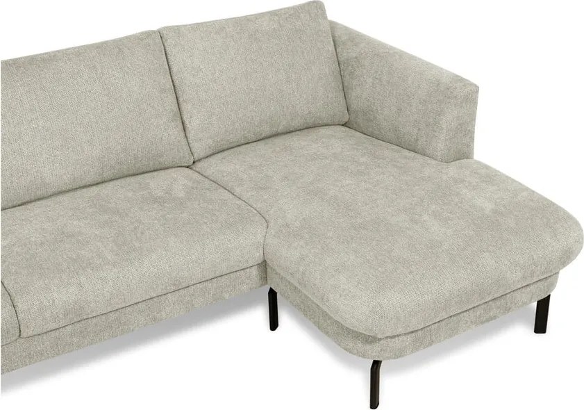 Светлосив ъглов диван (десен ъгъл) Gomero – Scandic