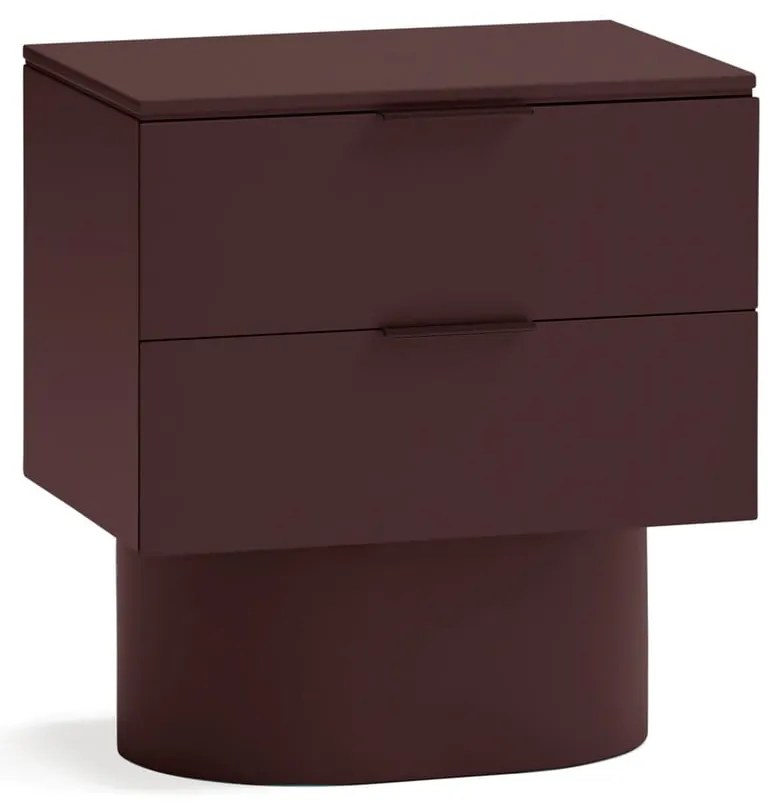Бордо нощно шкафче Totem – Teulat