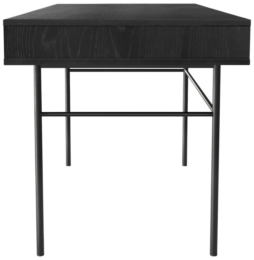 Писалище на черни райета, 130 x 60 cm - Woodman