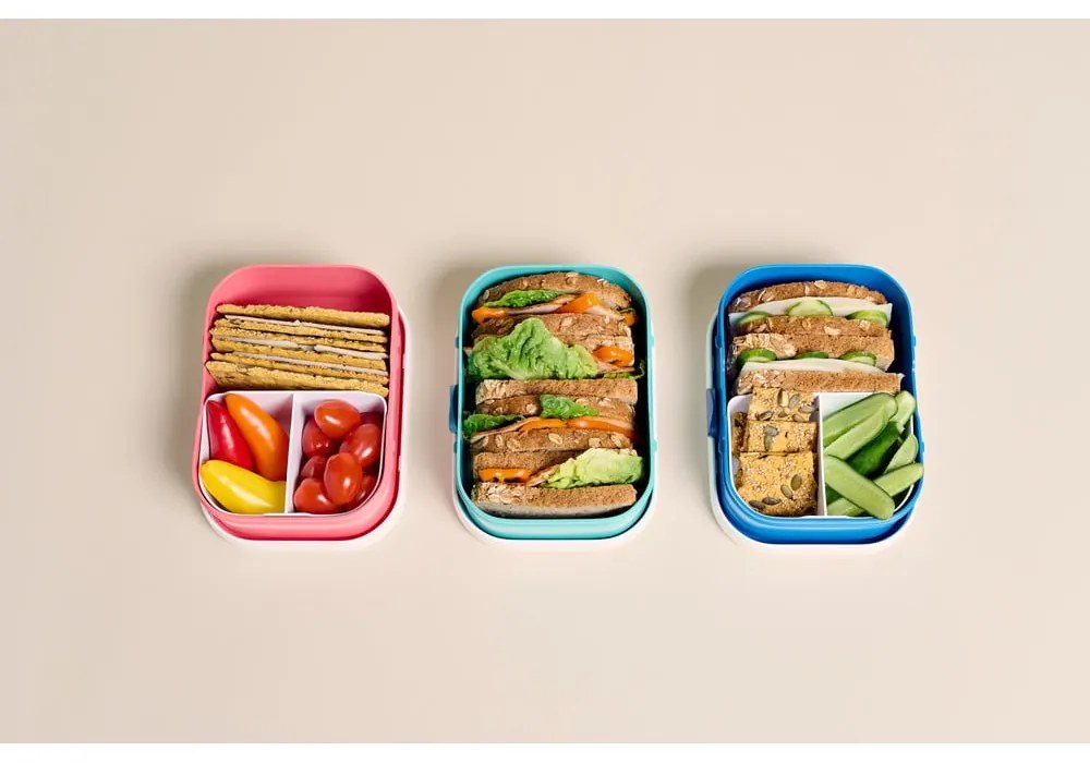 Детска кутия за храна с бутилка Little farm – Mepal