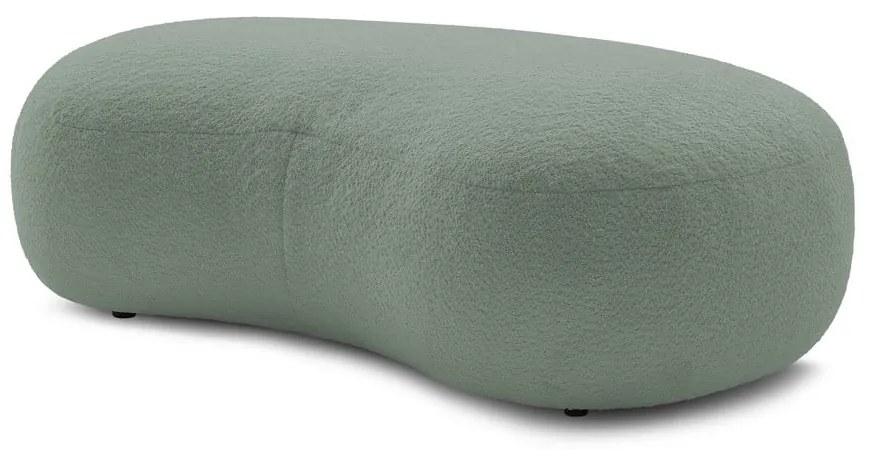 Светлозелена табуретка от букле Saint-Germain - Bobochic Paris