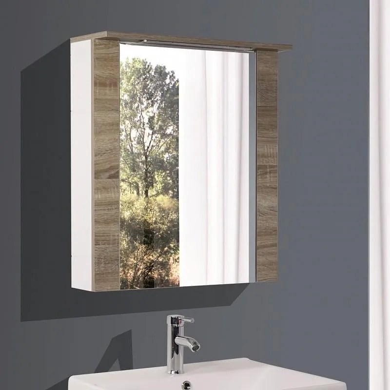 Огледален шкаф ICMC 6013-70, Inter Ceramic, 60x13x70см