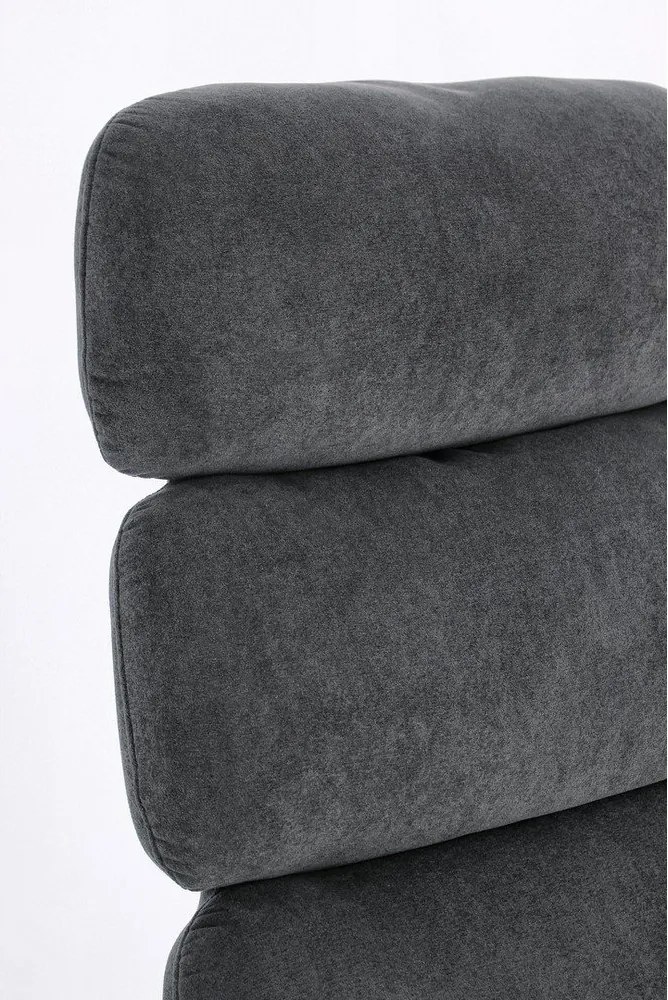 Черно въртящо се кресло Violante – Bizzotto