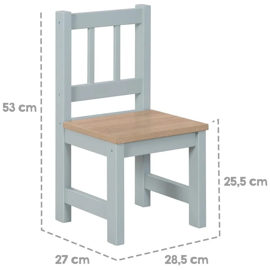 Детски комплект за хранене 3 бр. Woody - Roba
