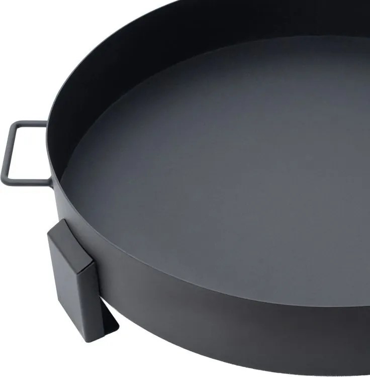 Градинска камина от чугун 60 см - преносима камина за дърва в градината