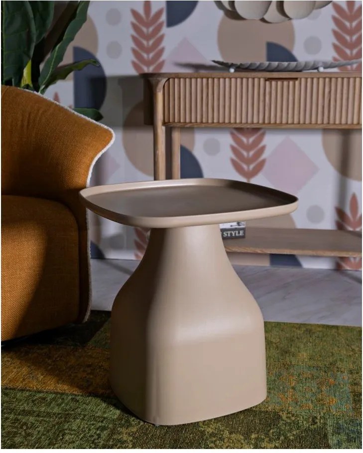 Пластмасова кръгла странична масичка ø 48 cm Gea – Mauro Ferretti