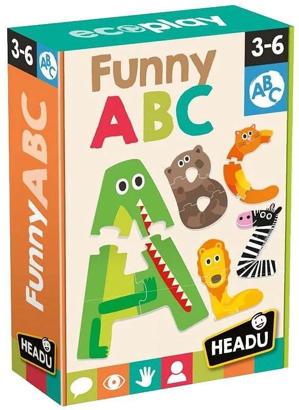 Headu - Детски образователен пъзел Забавен ABC
