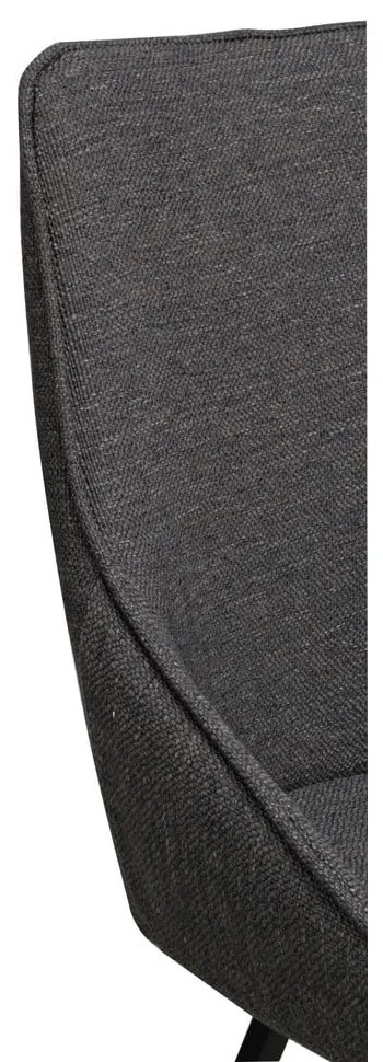 Сив въртящ се стол Alison - Rowico