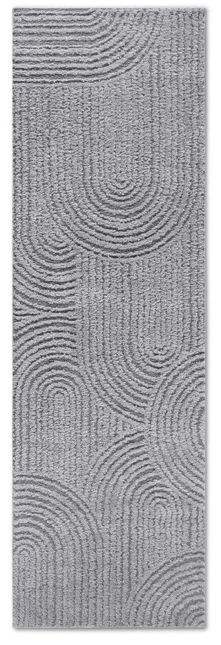Сива пътека 80x240 cm Chappe Light Grey – Elle Decoration