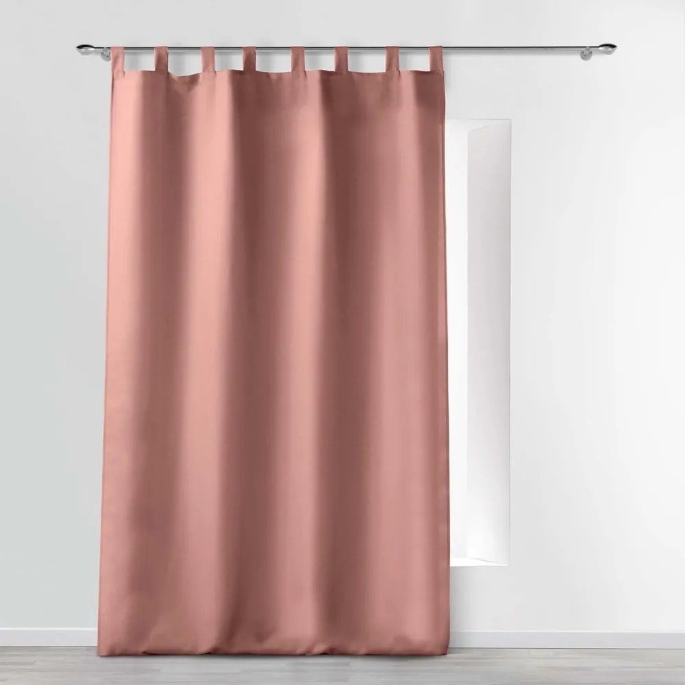 Розова завеса 140x260 cm Essentiel – douceur d'intérieur