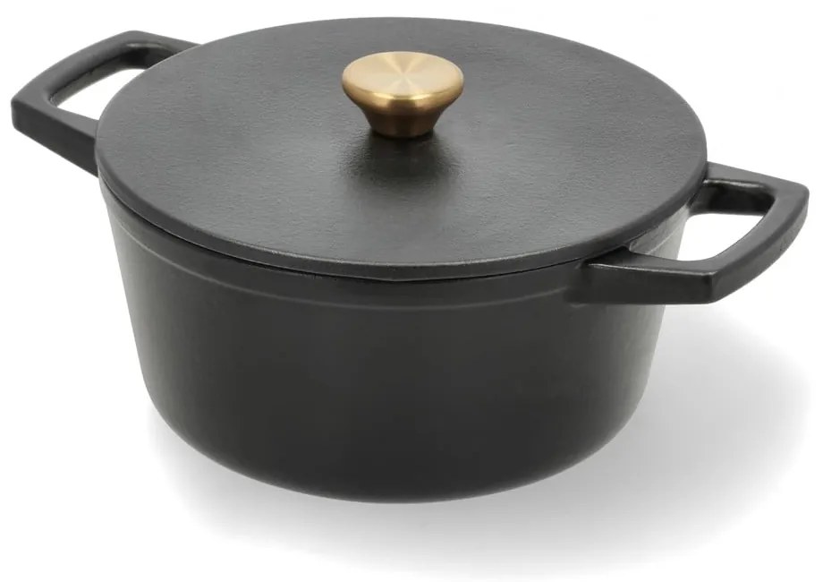 Гърне от излято желязо с капак подходящо за индукционен котлон 3,6 l – Holm