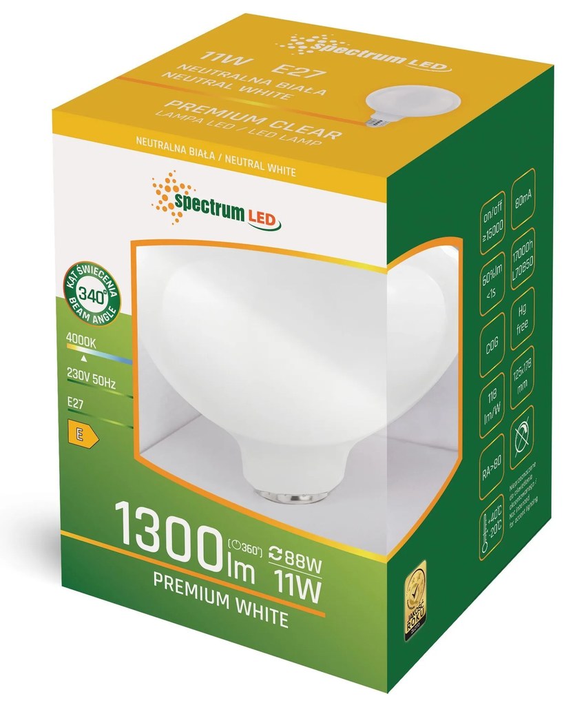 Крушка LED E-27 230V 11W 14368