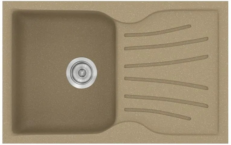 Мивка Sanitec 327-Metallic Cream