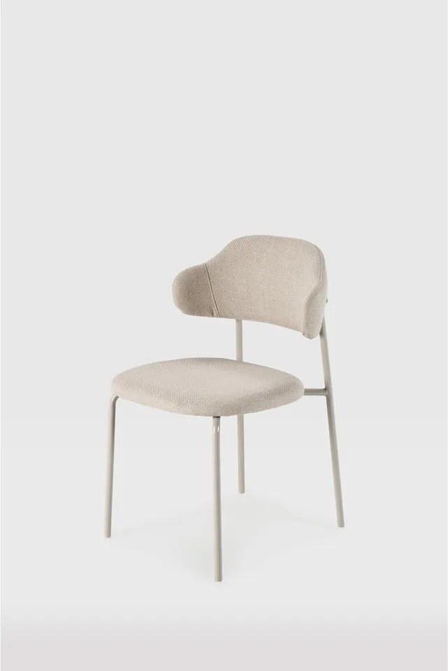 Кремави трапезни столове в комплект от 4 бр. Adriel – Marckeric