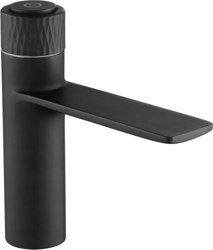 Mexen Zero+ смесител за мивка, черен - 71600-70