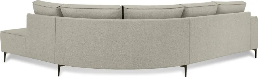 Светлосив ъглов диван (десен ъгъл) Copenhagen – Scandic