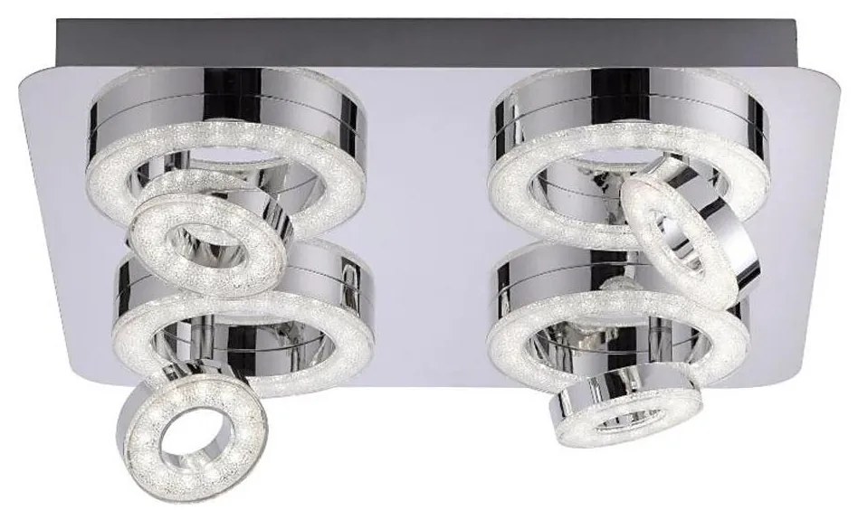 JUST LIGHT. 14662-17 - LED RGBW Димируем спот TIM 4xLED/5,9/230V + д.у.