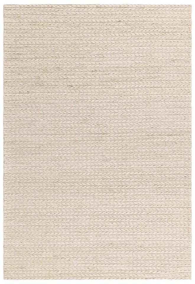 Кремав ръчно изработен ютен килим 200x290 cm Oakley – Asiatic Carpets