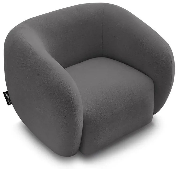 Тъмносиво кресло Celine – Bobochic Paris