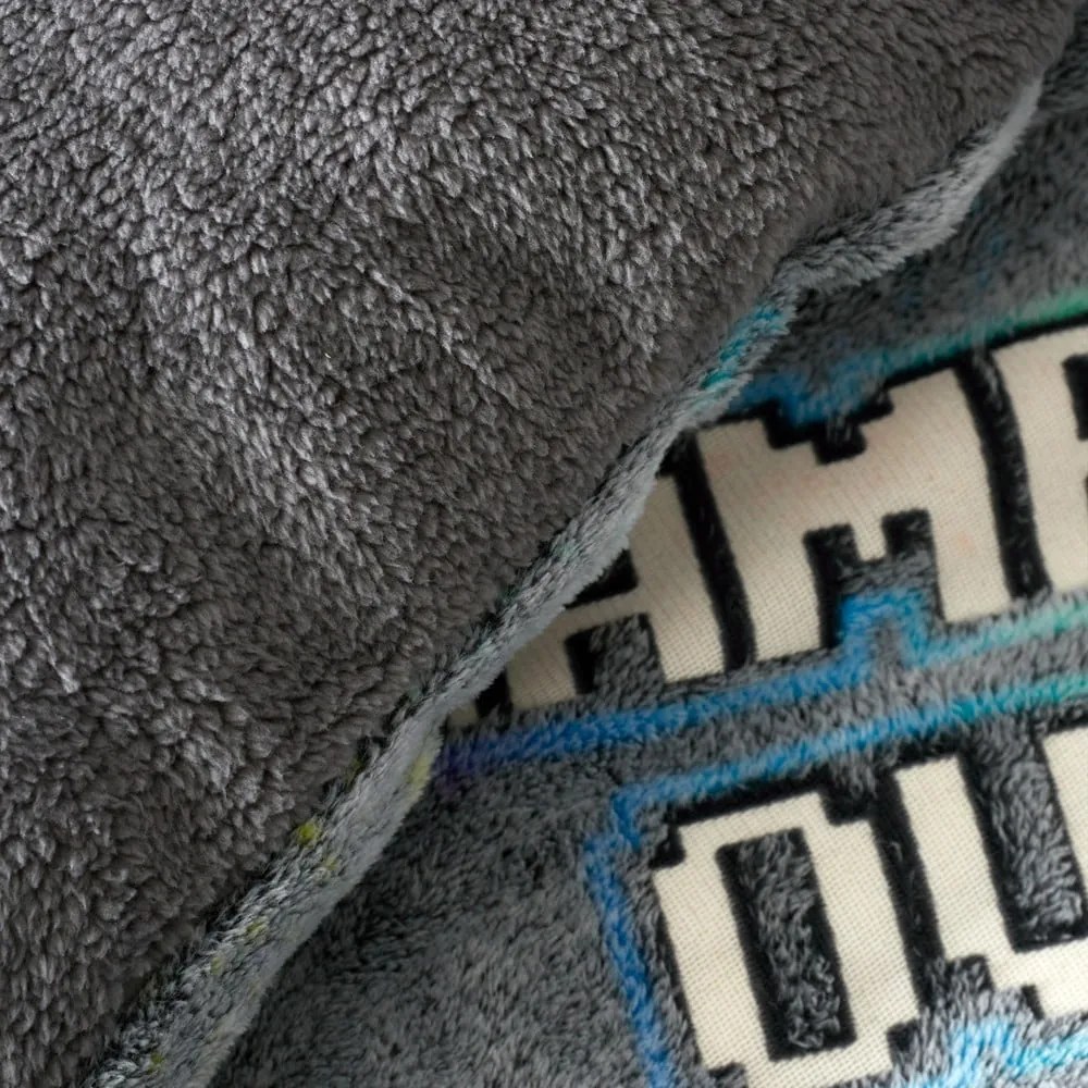 Двойно детско спално бельо със светещ ефект от микроплюш 200x200 cm Game Over – Catherine Lansfield