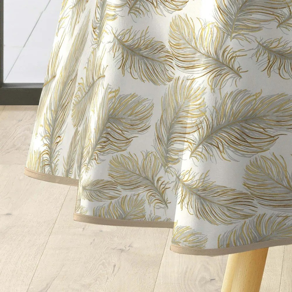 Покривка за маса ø 160 cm Plumina – douceur d'intérieur