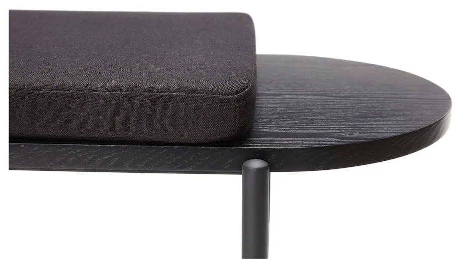 Черна пейка Norm – Hübsch