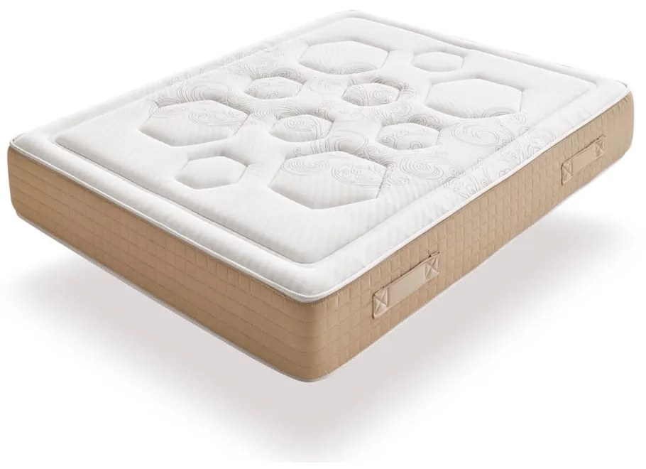 Твърд/средно твърд терморегулиращ матрак с пружини с две лица 90x200 cm Hexaflex Bagged Springs Gel – Moonia