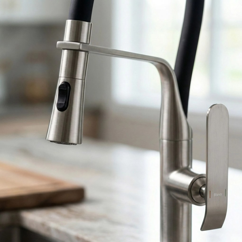 Смесител за кухня Rea Castor Brush Nickel