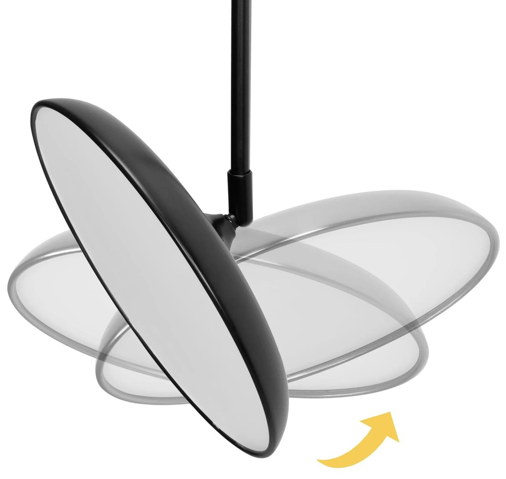 Lampa wisząca LED APP1280-CP Black