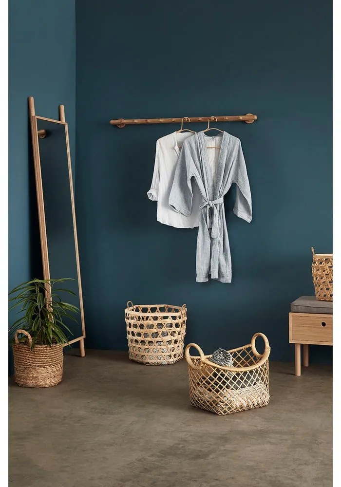 Закачалка за стена, изработена от дъбова дървесина Folk - Hübsch