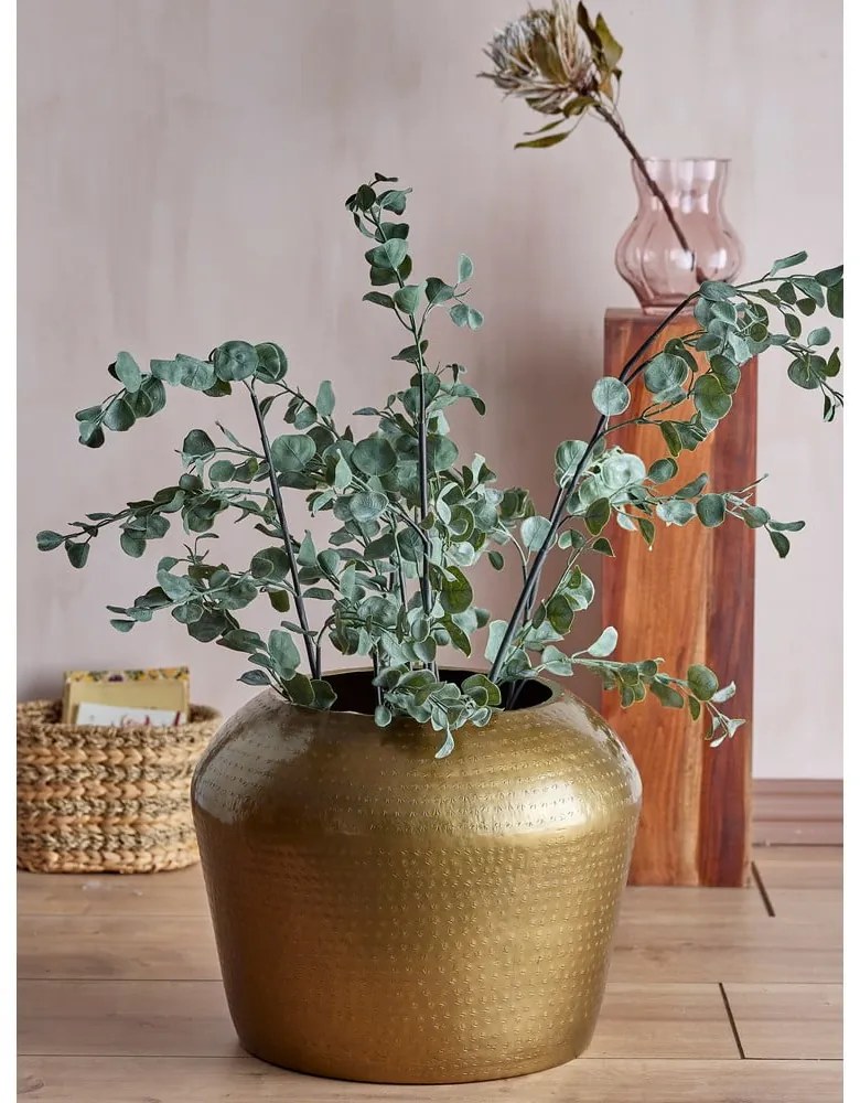 Метална кръгла масичка за кафе в златист цвят ø 50 cm Avola – Bloomingville