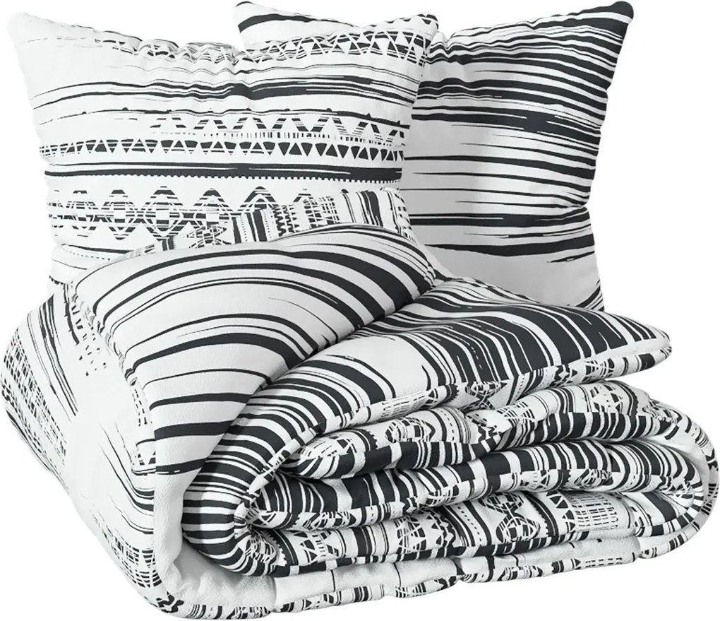 Спален комплект atmosphera Zebra, Памук - 220x240 cm