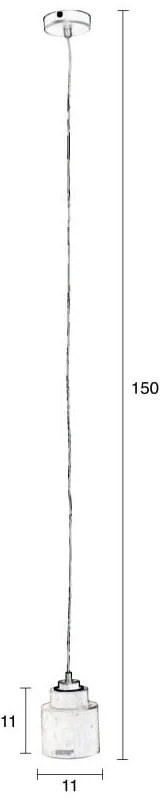 Сиво таванно осветително тяло Pendant - Zuiver