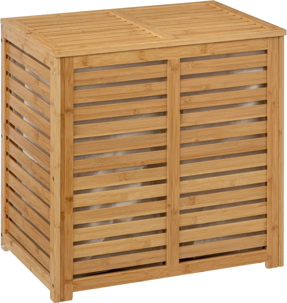 Кош за пране 5five Sicela, Бамбук, 100 l