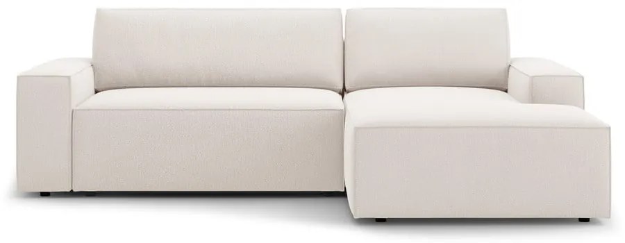 Бежов разтегателен ъглов диван (десен ъгъл) Jodie – Micadoni Home