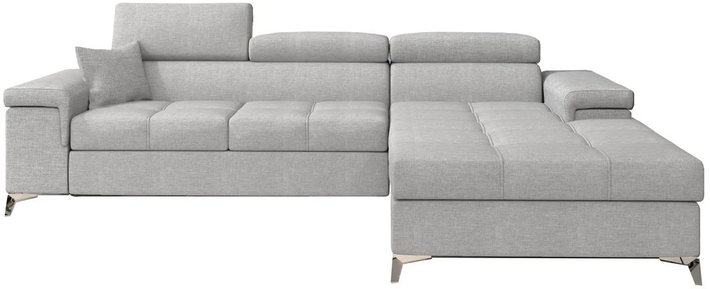 Ъглов диван Osby-Right-Gray Light