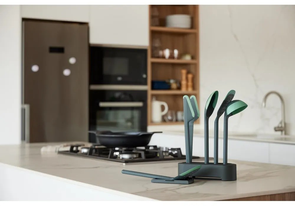 Комплект кухненски прибори 5 бр. със стойка – Lékué