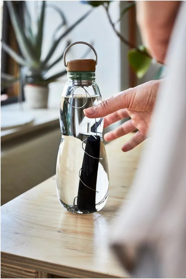 Стъклена бутилка 600 ml Eau Good – Black + Blum