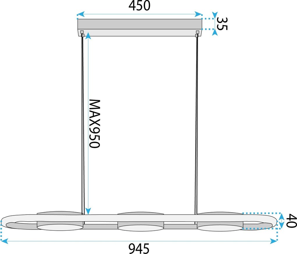 Лампа G135-CP GOLD