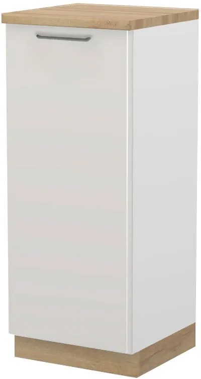 Висок подов шкаф Modena K14-60-1KF-White - Gray light